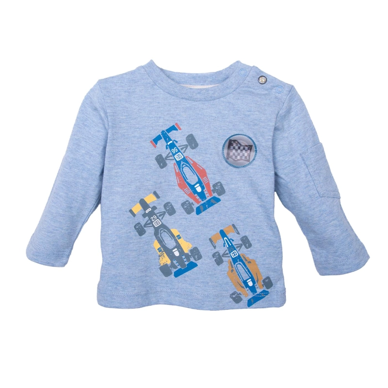 POLERA   PILLIN CELESTE NIÑO (PVD622-26CEL) - 1