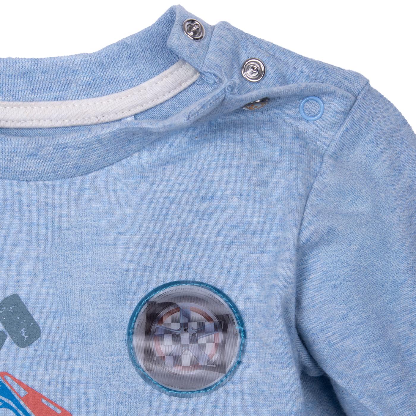 POLERA   PILLIN CELESTE NIÑO (PVD622-26CEL) - 3