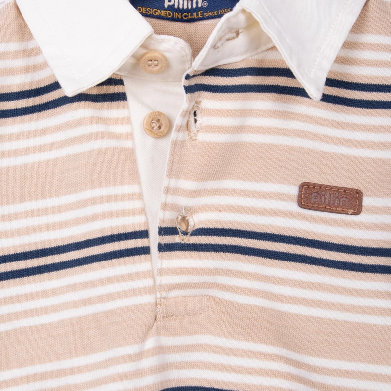 POLERA   PILLIN BLANCO NIÑO (PVD630-26CRU) - 3