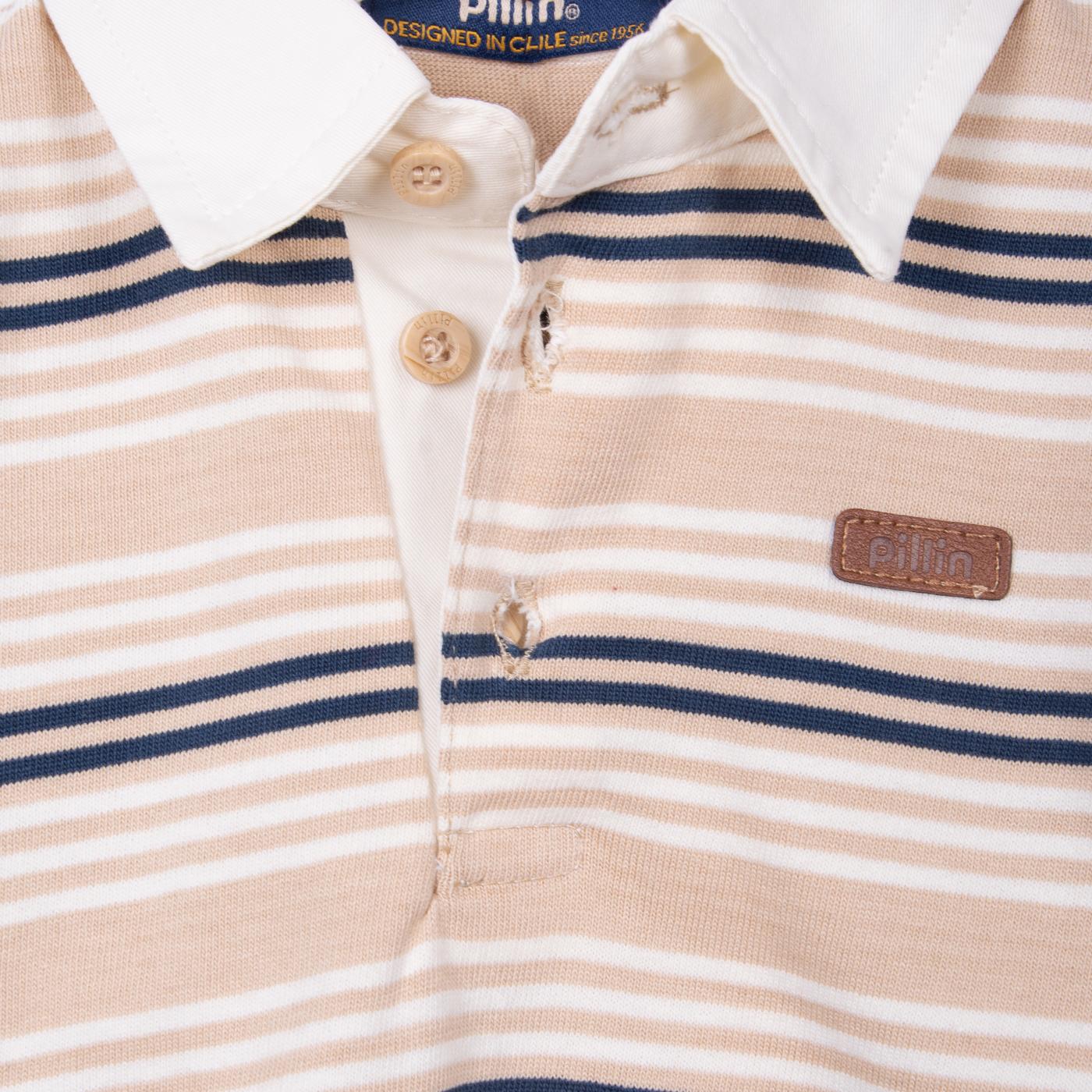POLERA   PILLIN BLANCO NIÑO (PVD630-26CRU) - 3