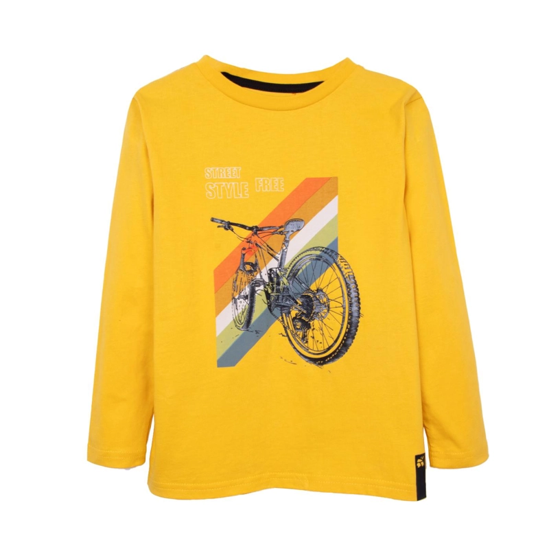 POLERA  PILLIN AMARILLO NIÑO (PVD607-26AMA) - 1