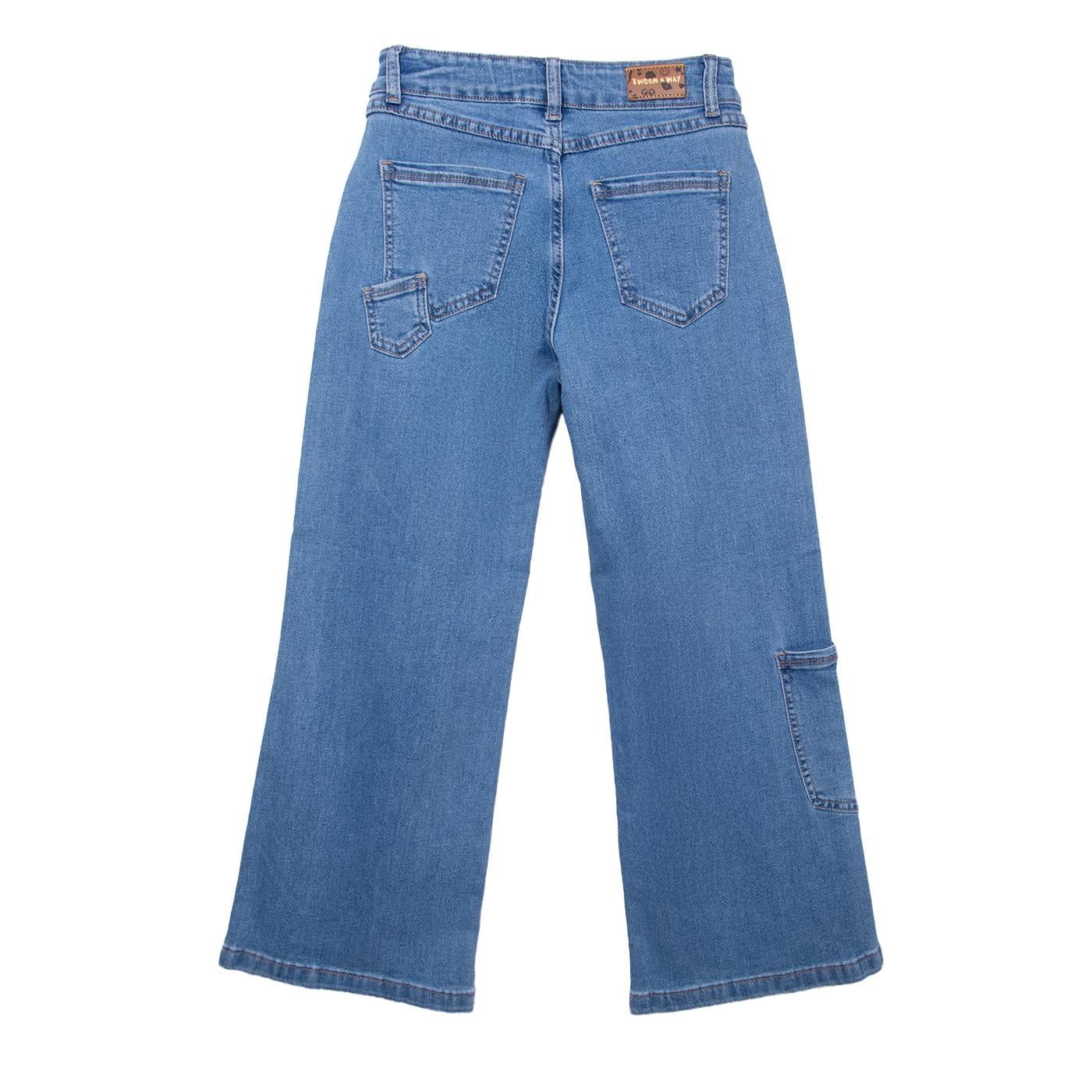JEANS  PILLIN AZUL NIÑA (TVD709-26AZU) - 2