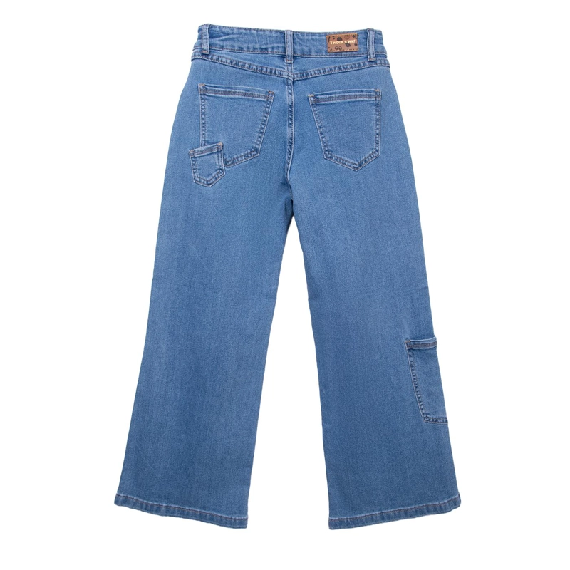 JEANS  PILLIN AZUL NIÑA (TVD709-26AZU) - 2