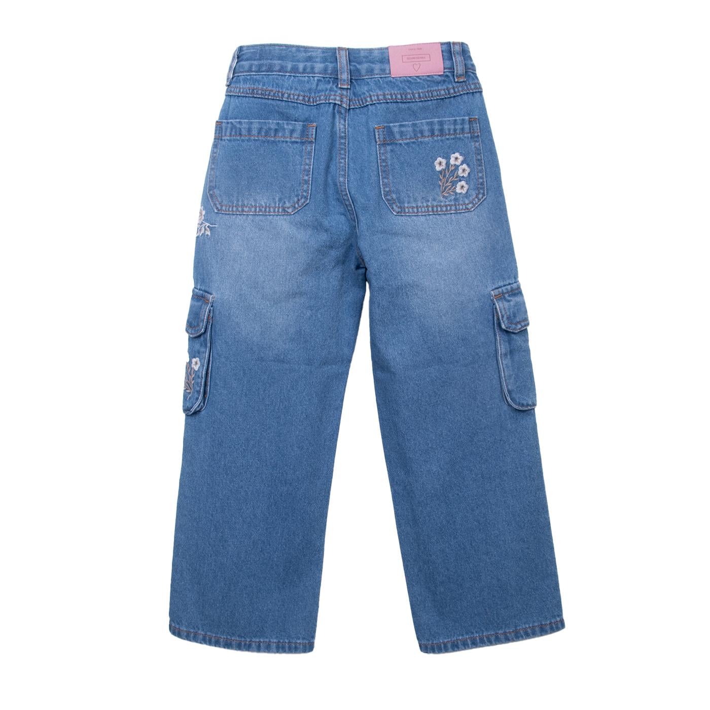 JEANS  PILLIN CELESTE NIÑA (PVD711-26CEL) - 2