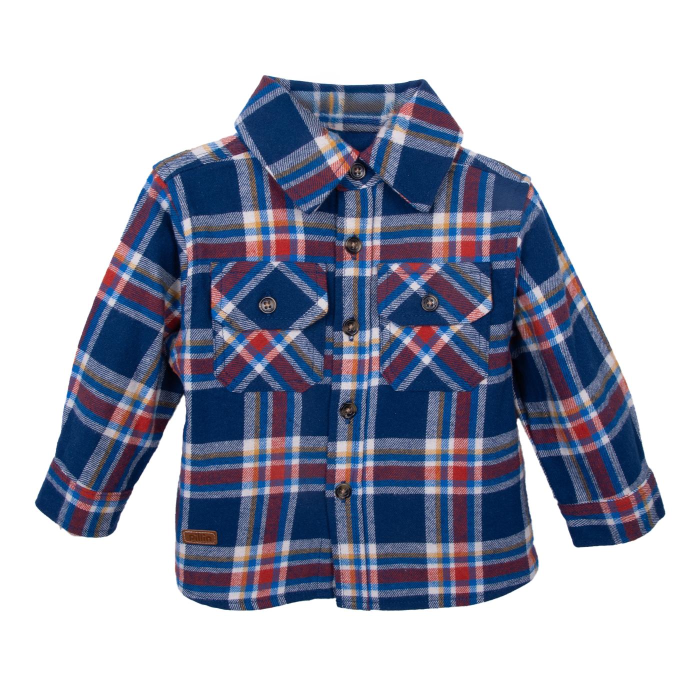 CAMISA   PILLIN AZUL NIÑO (PVD821-26AZU) - 1