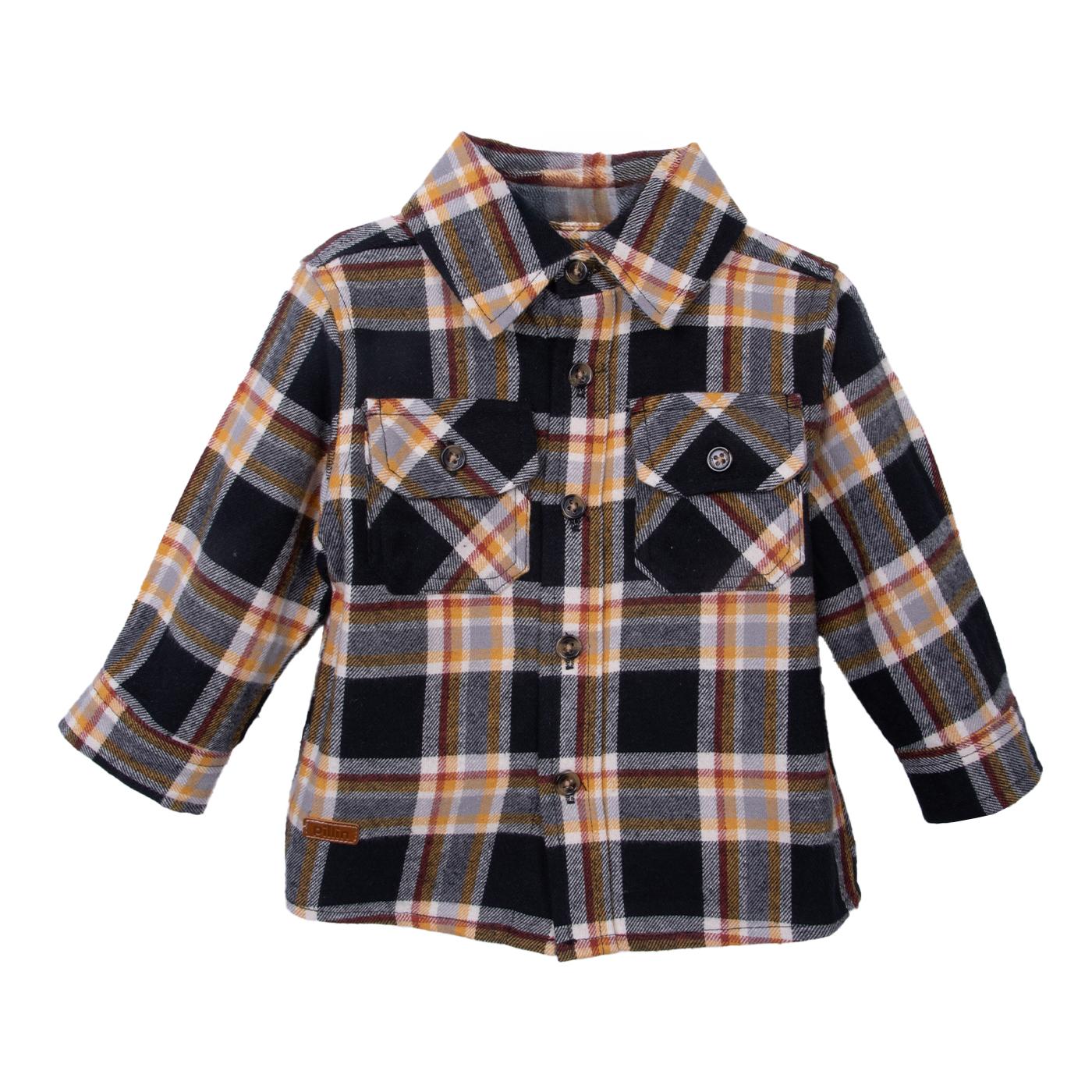 CAMISA   PILLIN GRIS NIÑO (PVD821-26MAR) - 1