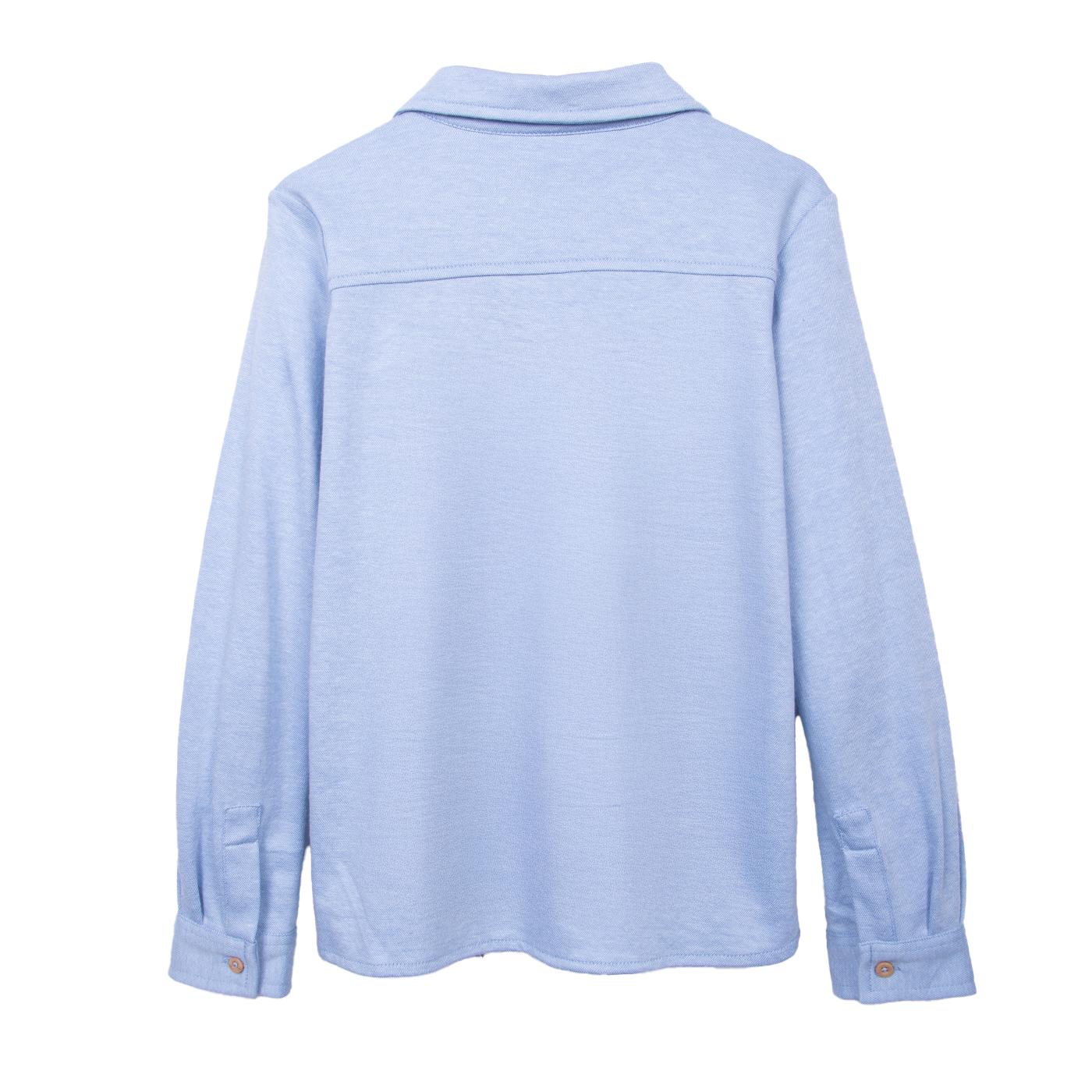 CAMISA  PILLIN CELESTE NIÑO (PVD617-26CEL) - 2