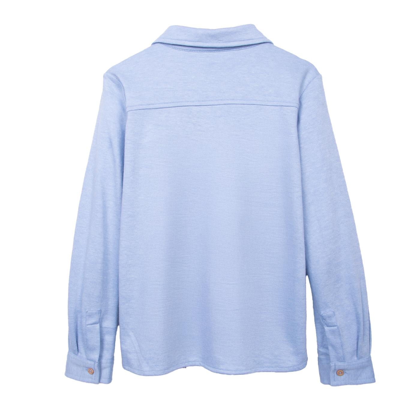 CAMISA  PILLIN CELESTE NIÑO (PVD617-26CEL) - 2