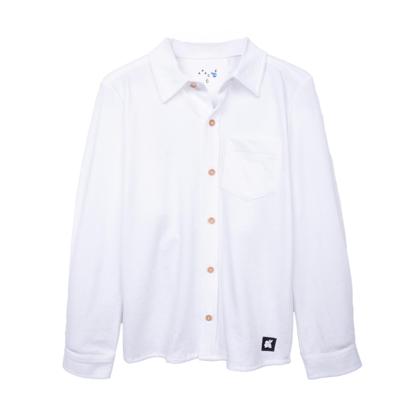CAMISA  PILLIN BLANCO NIÑO (PVD617-26BCO) - 1