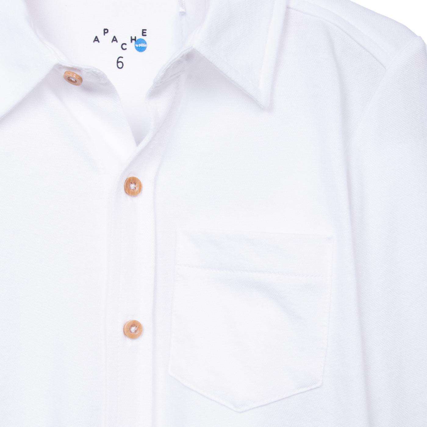 CAMISA  PILLIN BLANCO NIÑO (PVD617-26BCO) - 3