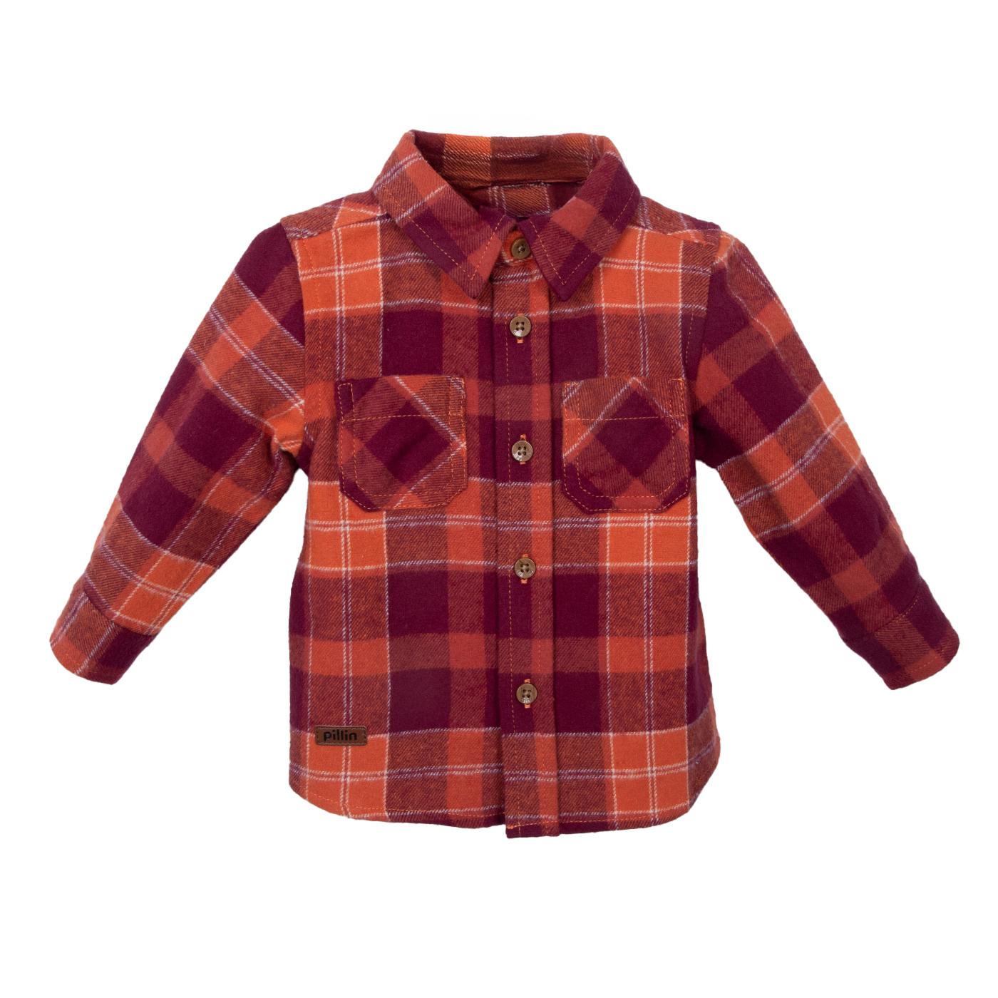 CAMISA   PILLIN NARANJA NIÑO (PVD810-26NAR) - 1