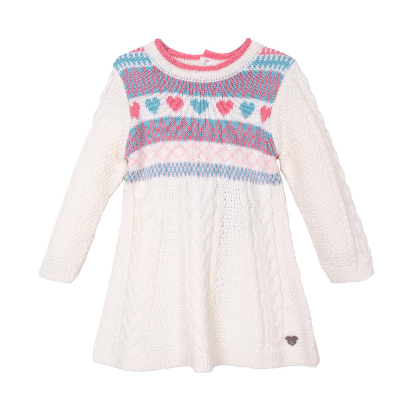 VESTIDO   PILLIN BLANCO NIÑA (PVD922-26CRU) - 1