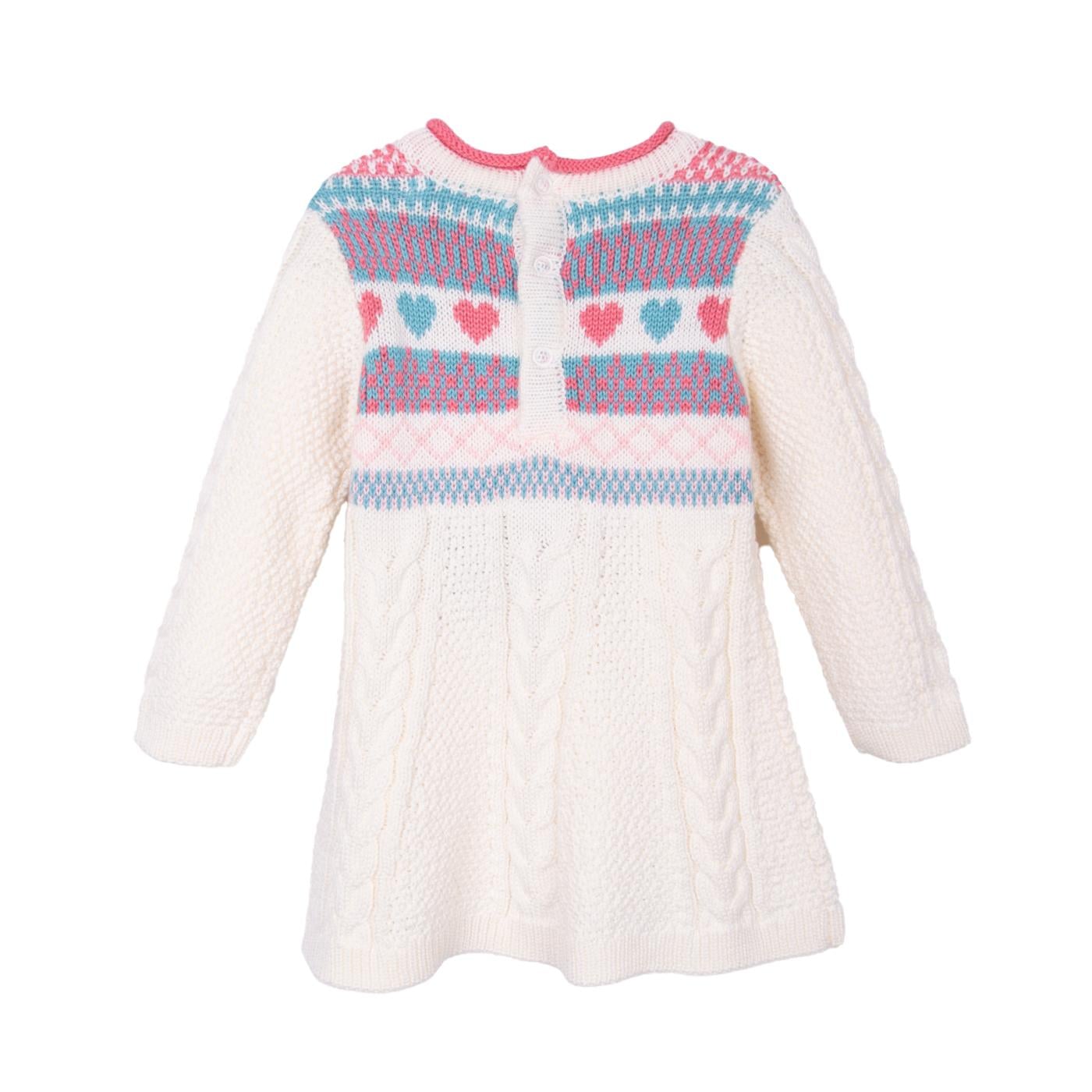 VESTIDO   PILLIN BLANCO NIÑA (PVD922-26CRU) - 2