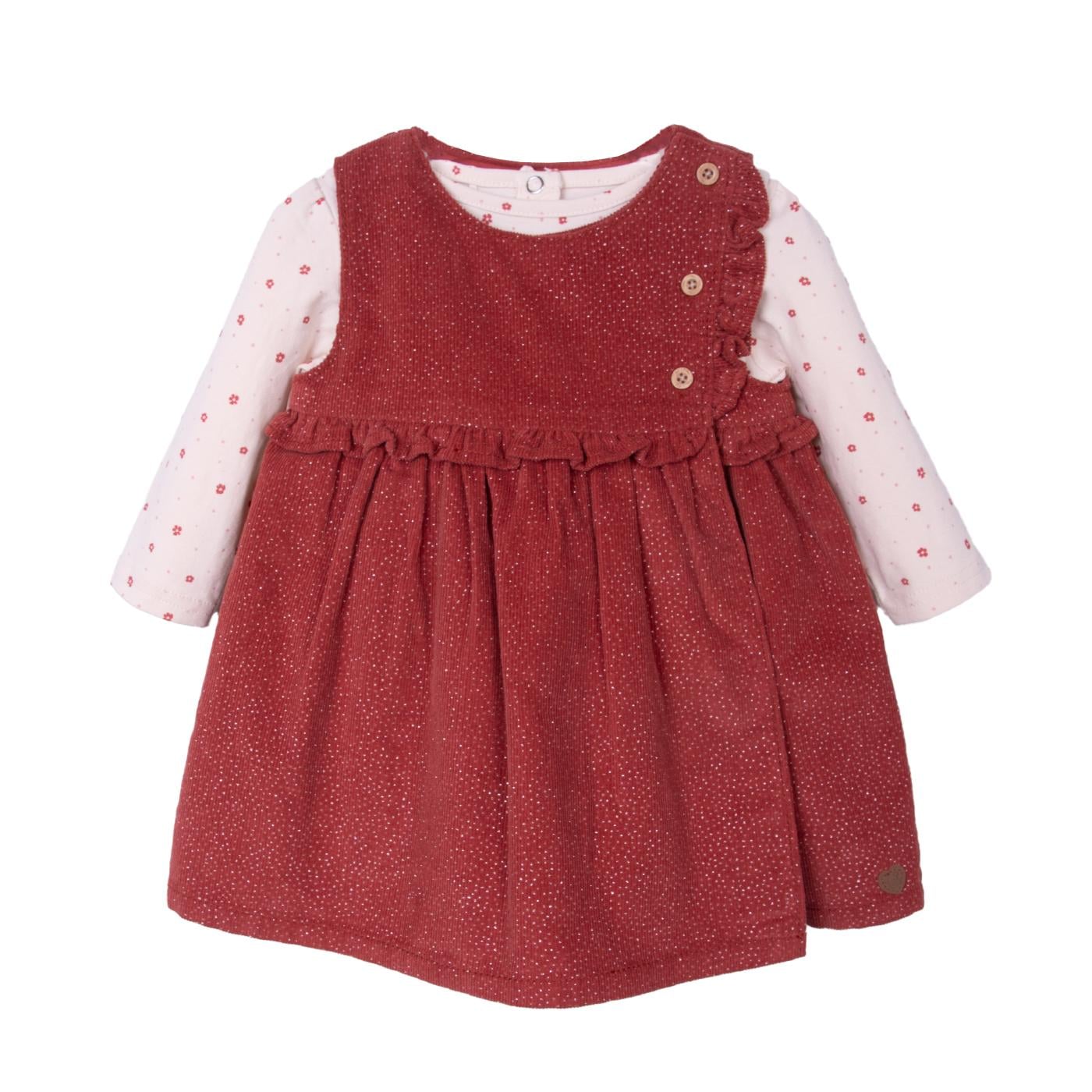 VESTIDO   PILLIN ROJO NIÑA (PVD827-26ROJ) - 1