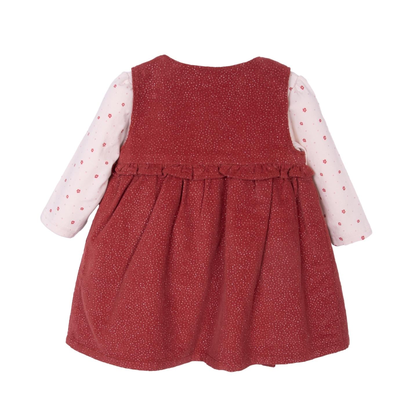 VESTIDO   PILLIN ROJO NIÑA (PVD827-26ROJ) - 2