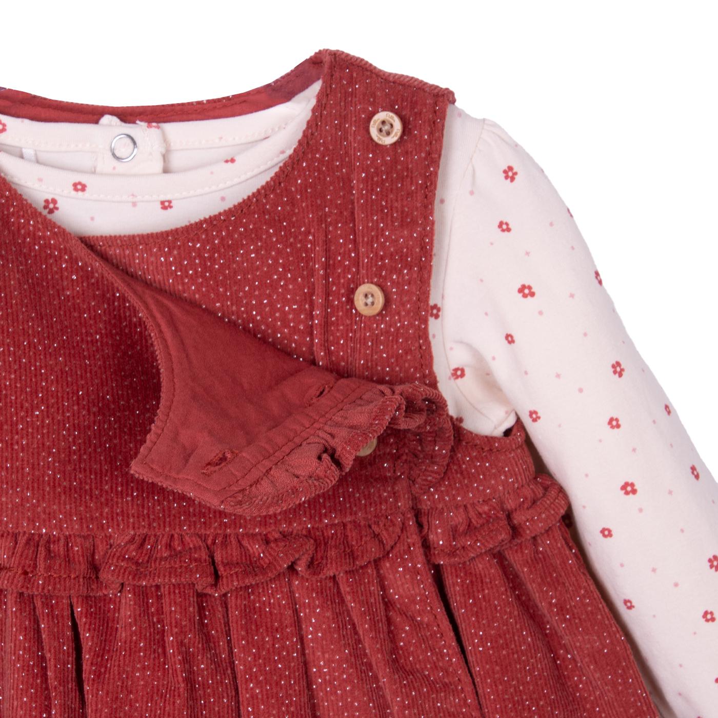 VESTIDO   PILLIN ROJO NIÑA (PVD827-26ROJ) - 3