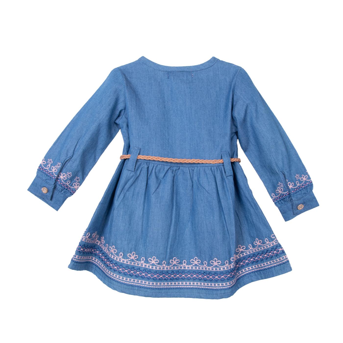 VESTIDO   PILLIN AZUL NIÑA (PVD710-26DEN) - 2