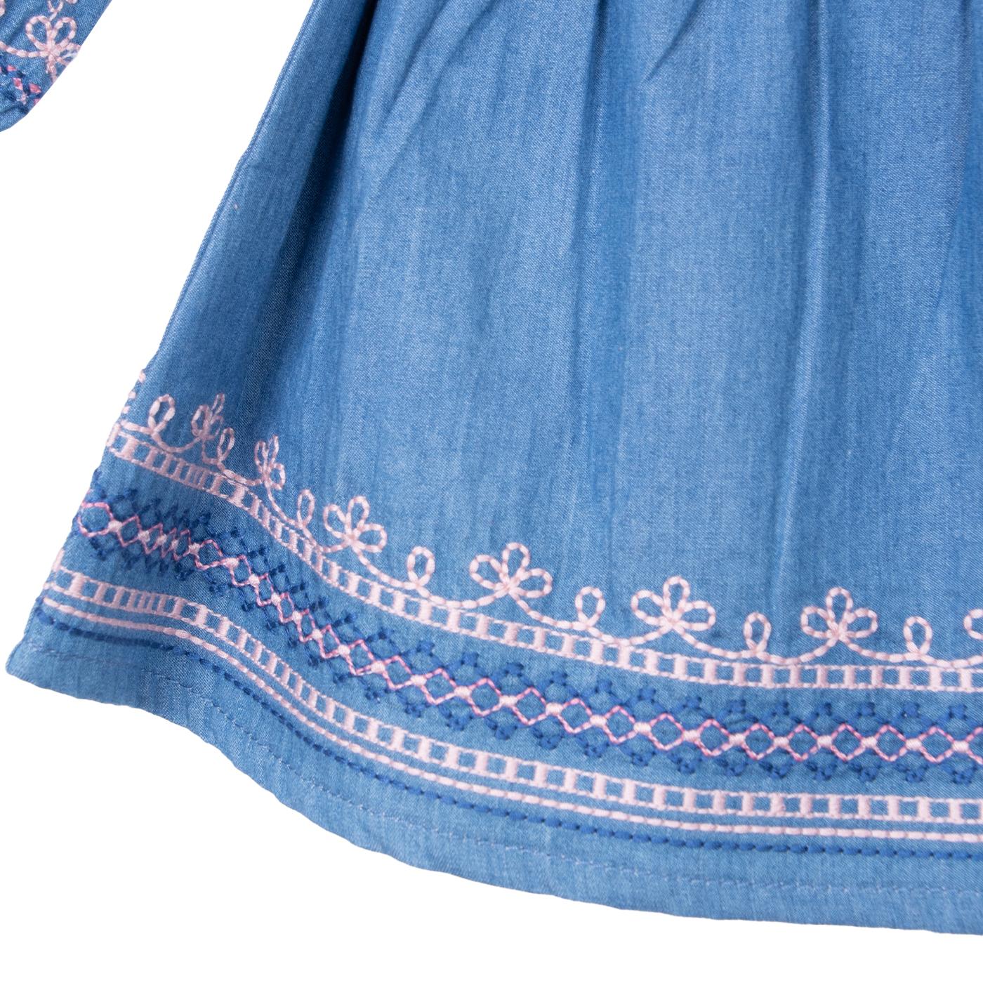 VESTIDO   PILLIN AZUL NIÑA (PVD710-26DEN) - 4