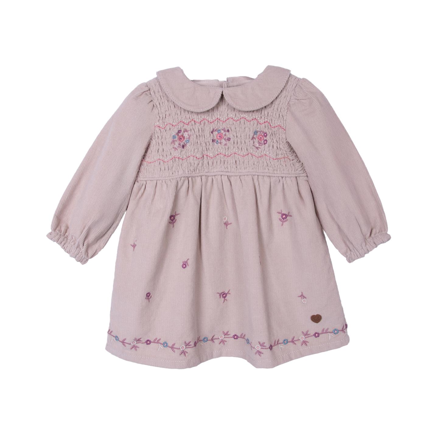 VESTIDO   PILLIN CAFE  NIÑA (PVD841-26ARE) - 1