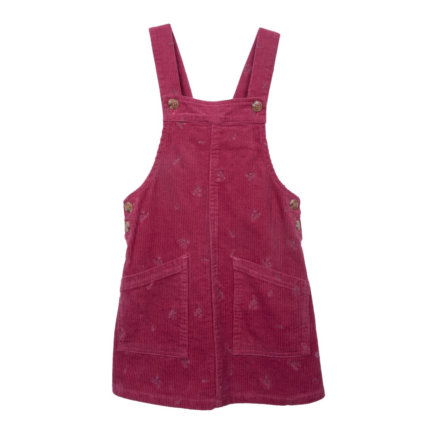 VESTIDO  PILLIN ROJO NIÑA (PVD838-26BUR) - 1