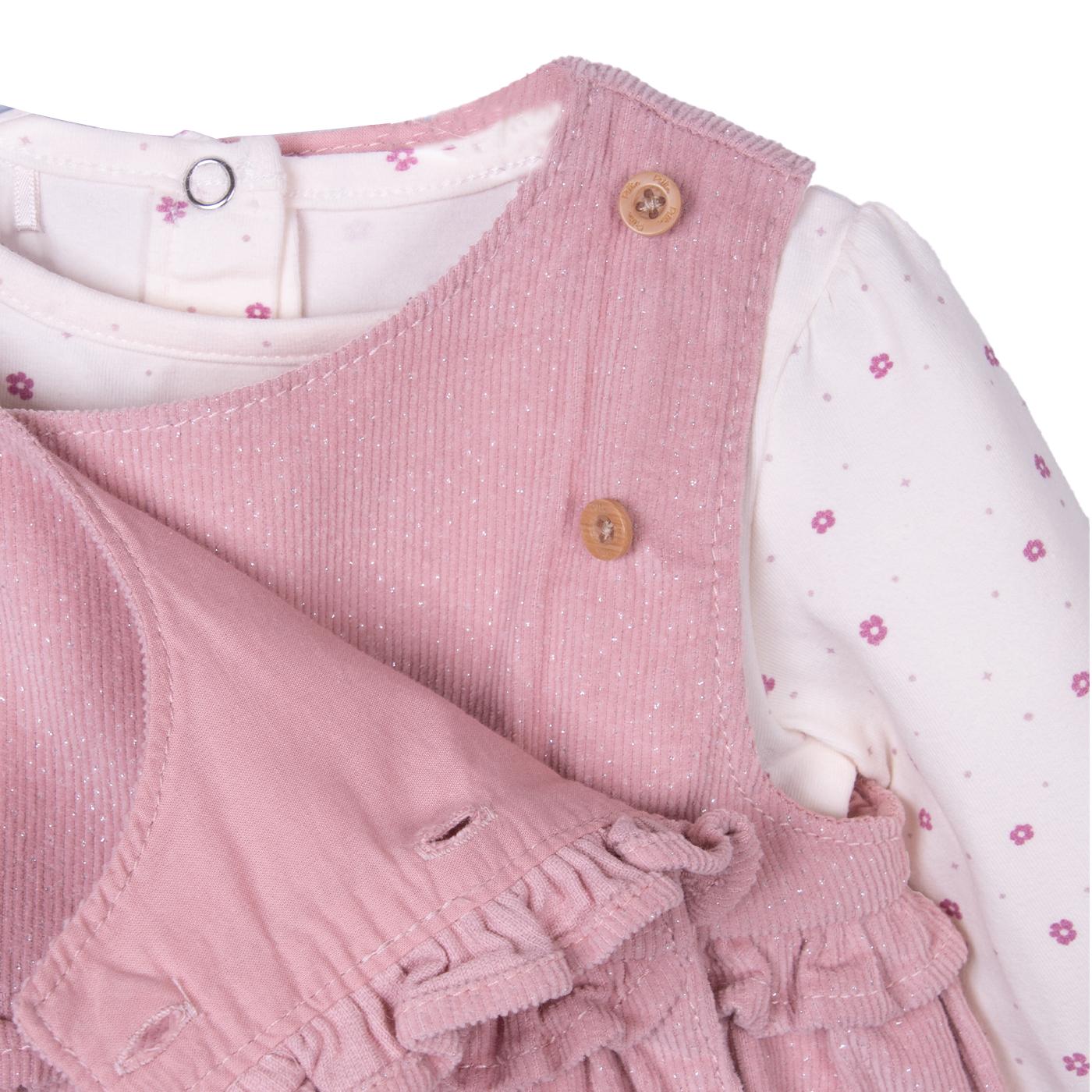 VESTIDO   PILLIN ROSADO NIÑA (PVD827-26ROS) - 3