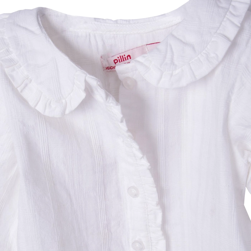 BLUSA   PILLIN BLANCO NIÑA (PVD808-26BCO) - 3