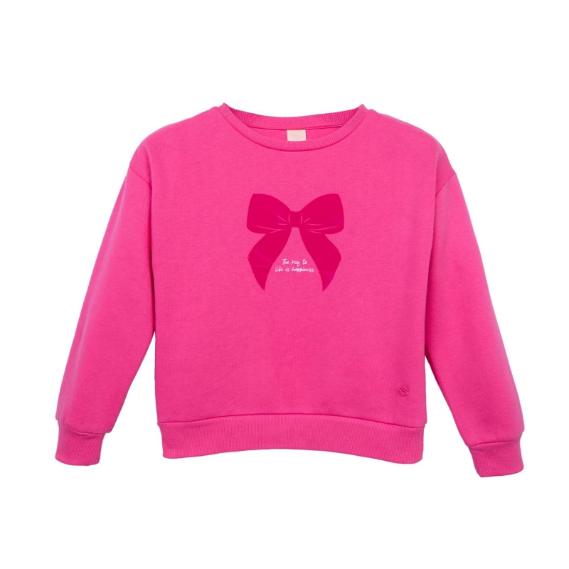 POLERON  PILLIN ROSADO NIÑA (PVD501-26FUC) - 1