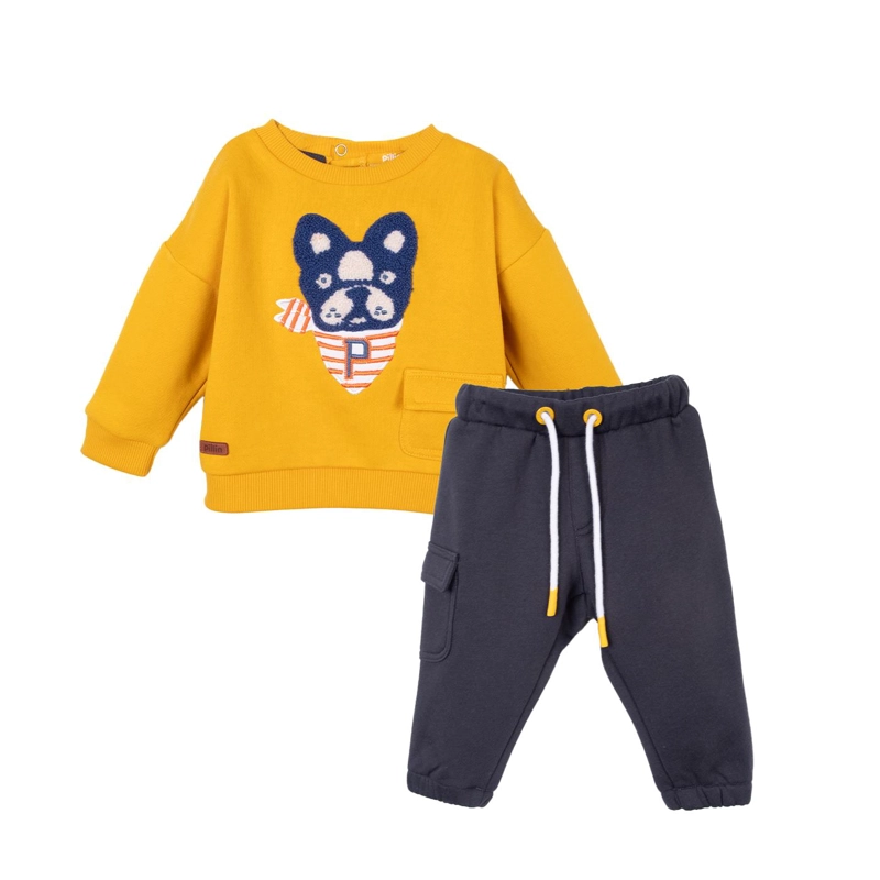 BUZO   PILLIN AMARILLO NIÑO (PVD524-26MOS) - 1