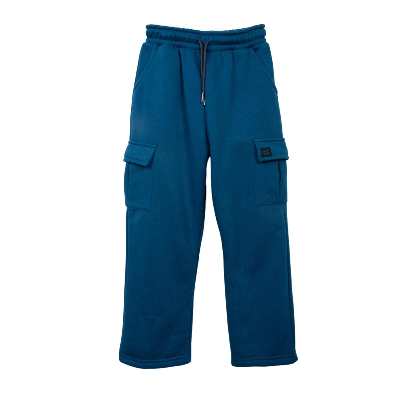 PANTALON BUZO  PILLIN VERDE NIÑO (PVD542-26PET) - 1