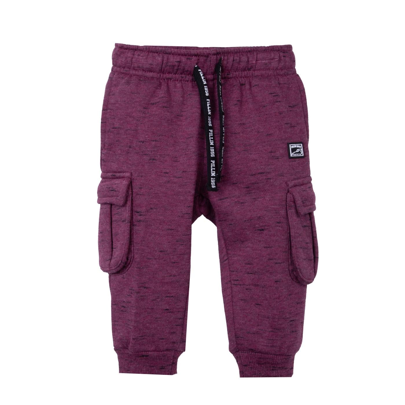 PANTALON BUZO   PILLIN ROJO NIÑO (PVD526-26BUR) - 1