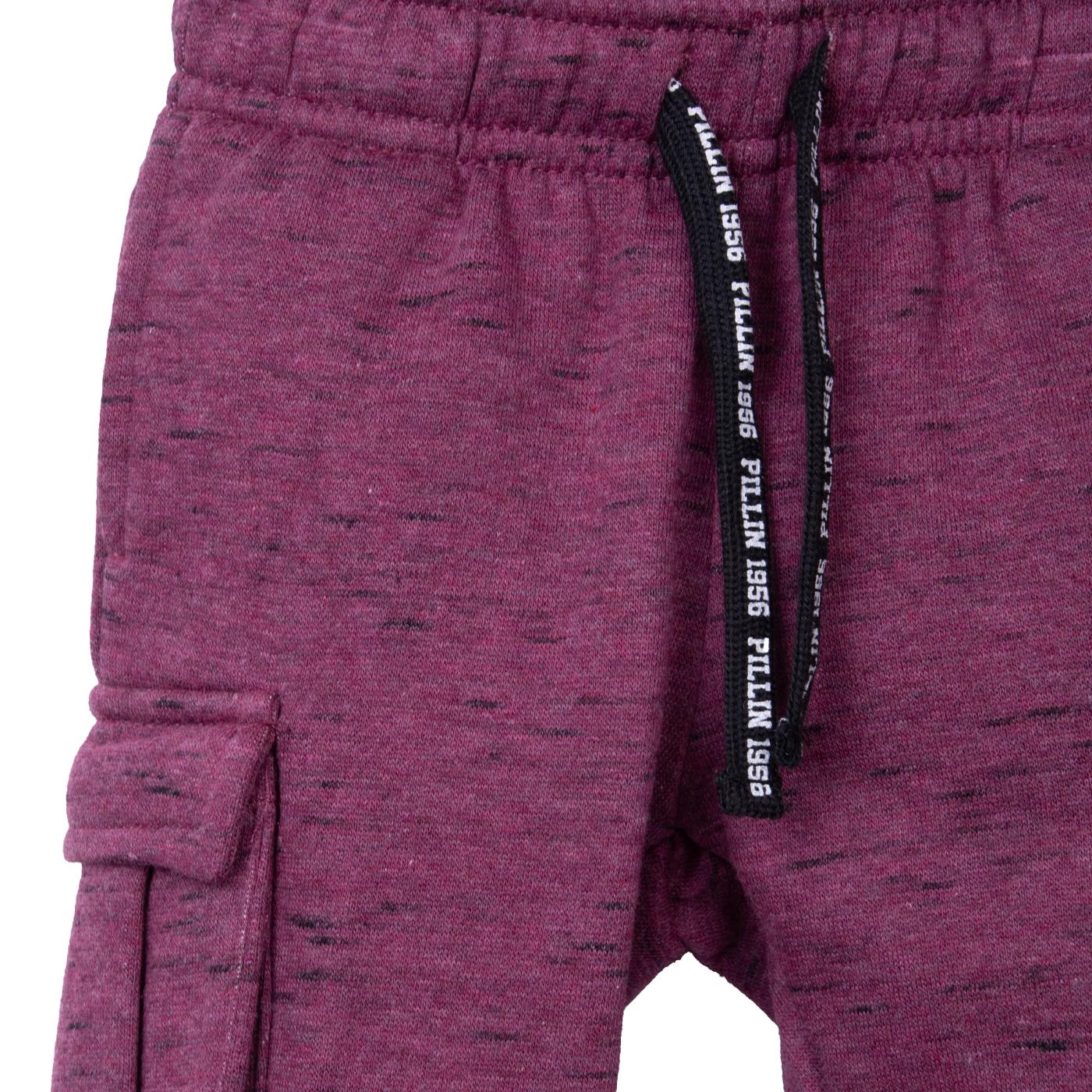 PANTALON BUZO   PILLIN ROJO NIÑO (PVD526-26BUR) - 3