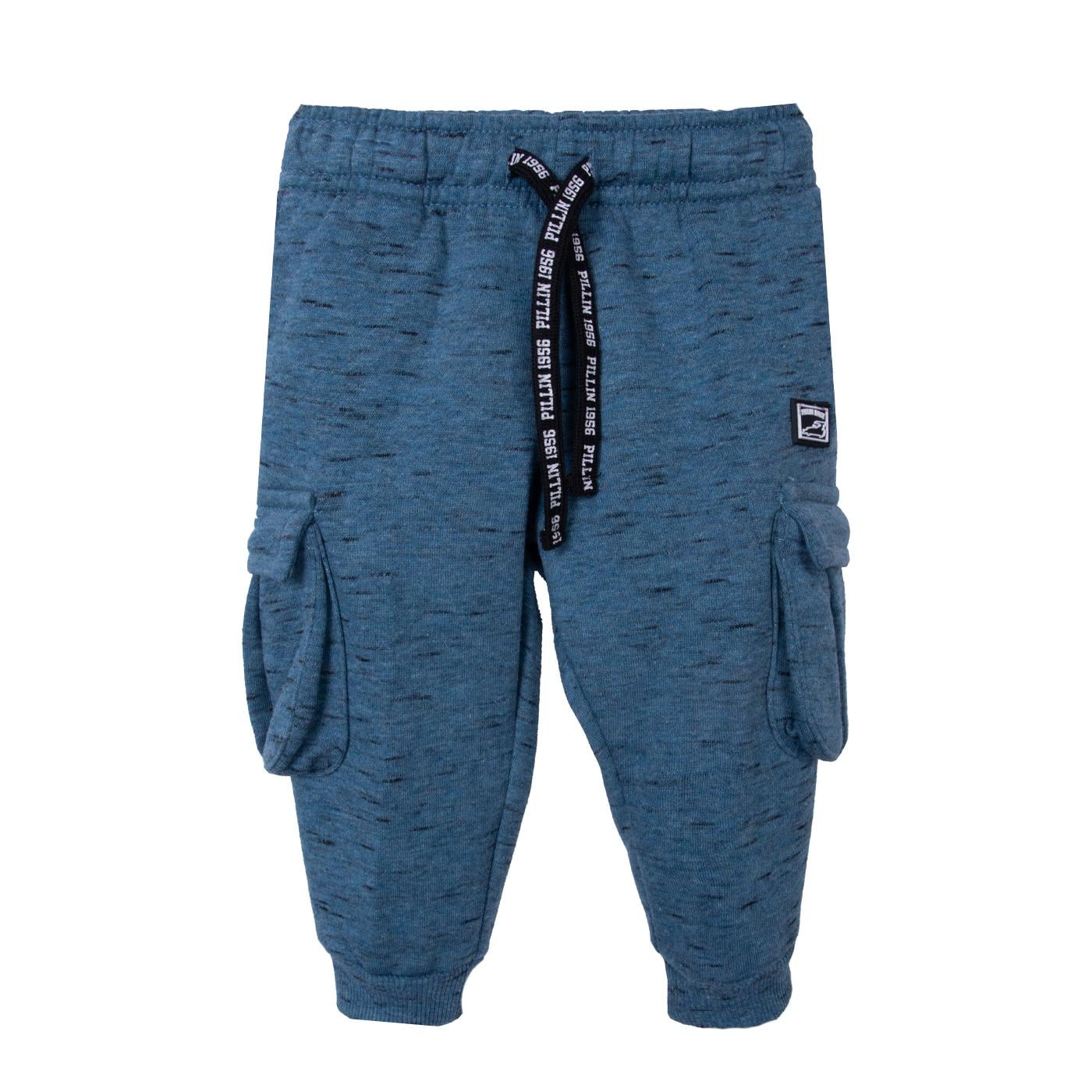 PANTALON BUZO   PILLIN AZUL NIÑO (PVD526-26AZU) - 1