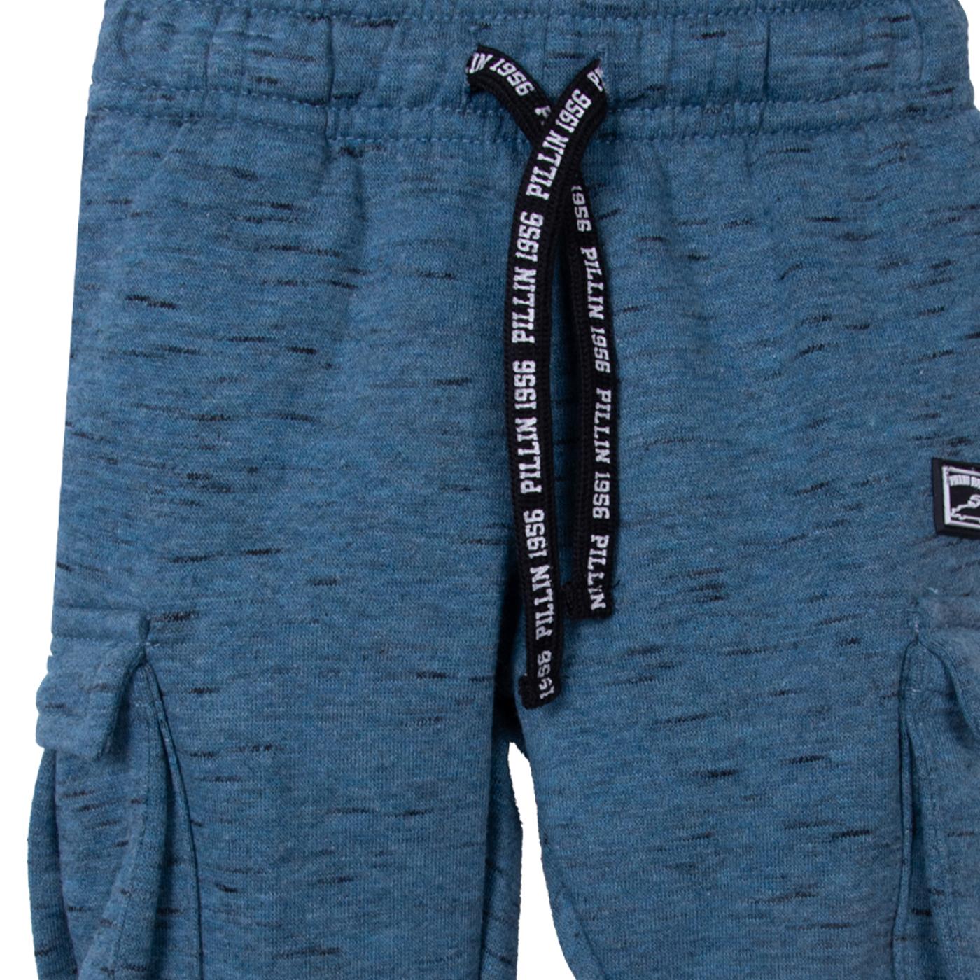 PANTALON BUZO   PILLIN AZUL NIÑO (PVD526-26AZU) - 3