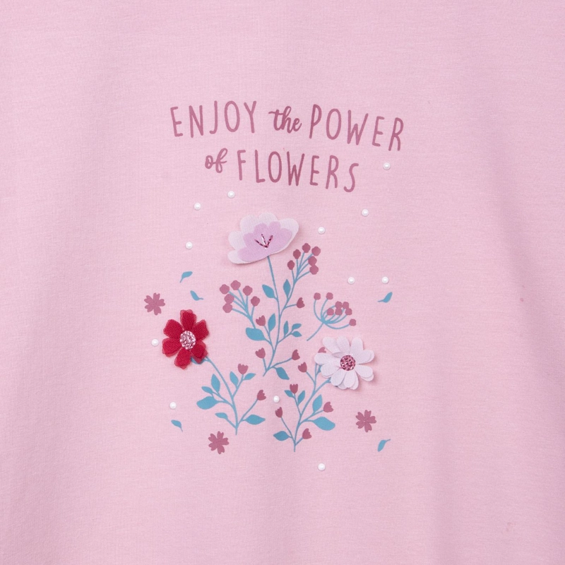 POLERA  ROSADO NIÑA PILLIN (PVD627-26RSA) - 3