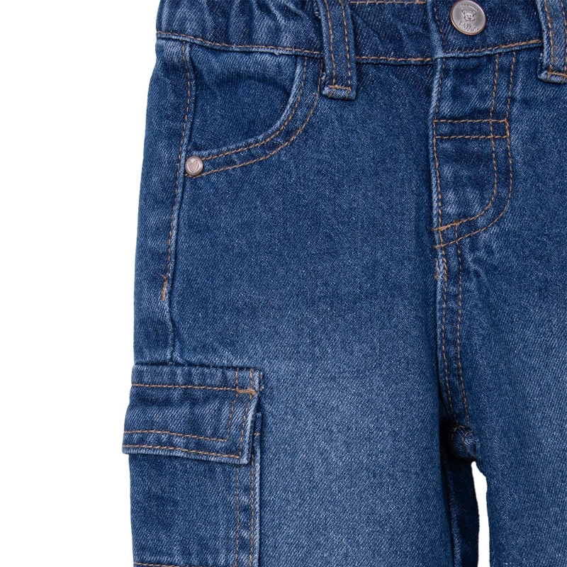 JEANS  AZUL NIÑA PILLIN (PVD714-26AZU) - 3