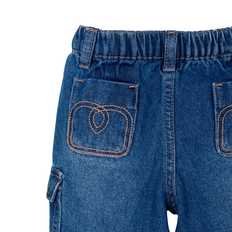JEANS  AZUL NIÑA PILLIN (PVD714-26AZU) - 4
