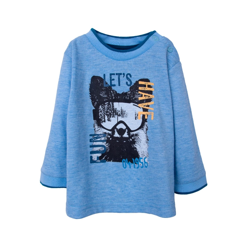 POLERA  GRIS NIÑO PILLIN (PVD631-26MLG) - 1