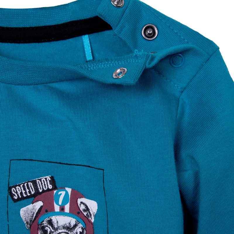 POLERA  AZUL NIÑO PILLIN (PVD621-26AZU) - 3