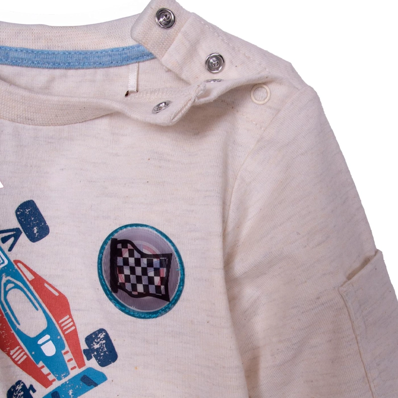 POLERA  GRIS NIÑO PILLIN (PVD622-26MLG) - 3