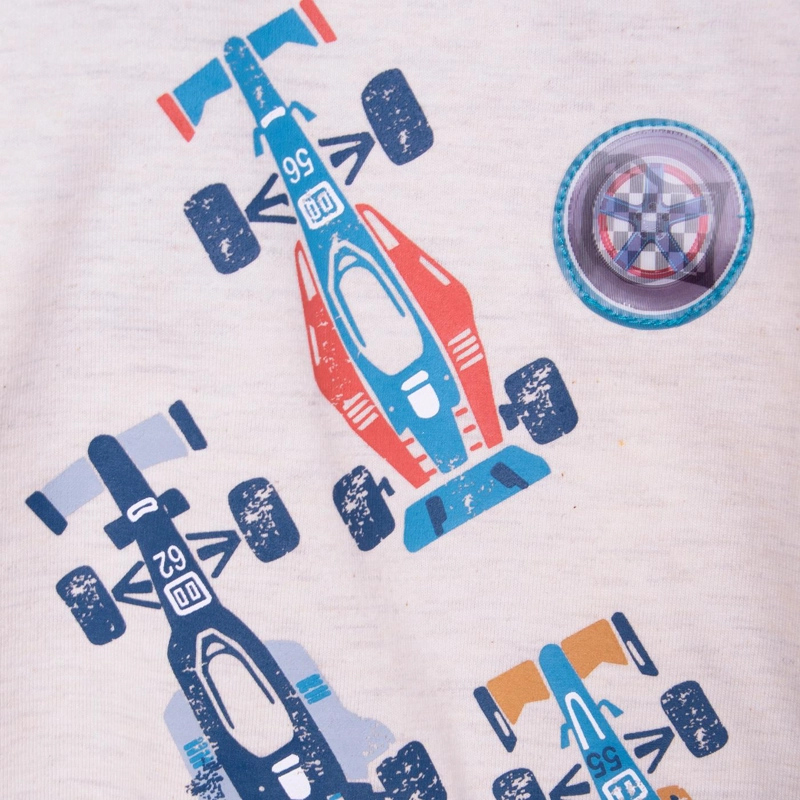 POLERA  GRIS NIÑO PILLIN (PVD622-26MLG) - 4