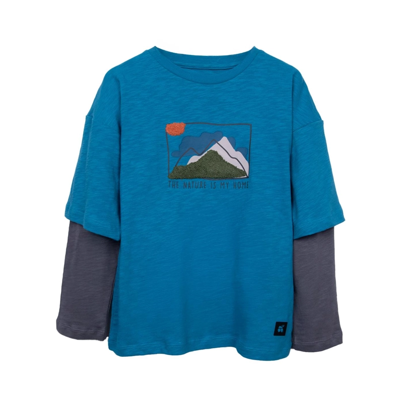 POLERA  VERDE NIÑO PILLIN (PVD636-26PET) - 1