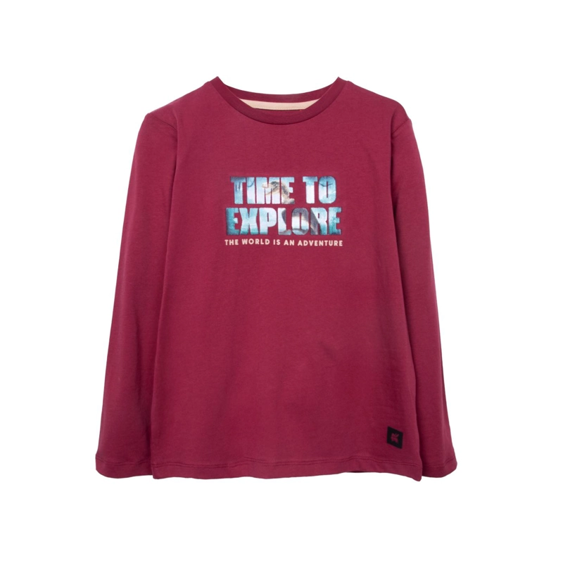 POLERA  ROJO NIÑO PILLIN (PVD634-26BUR) - 1