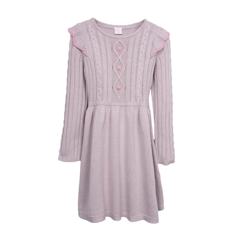 VESTIDO  BLANCO NIÑA PILLIN (PVD920-26BEI) - 1