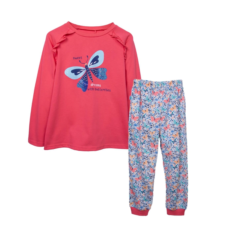PIJAMA  ROSADO NIÑA PILLIN (PVD407-26COR) - 1