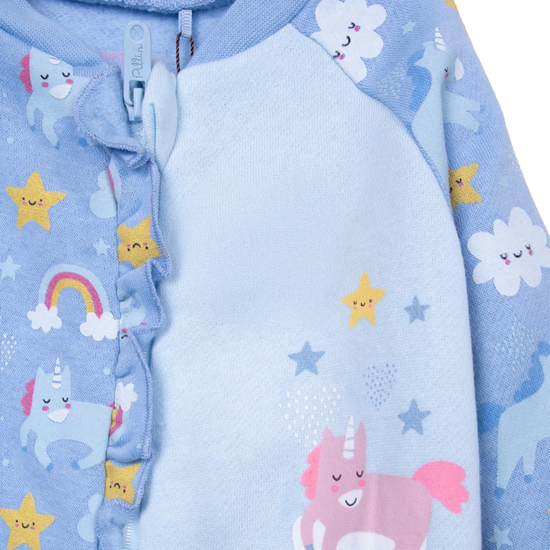 PIJAMA  CELESTE NIÑA PILLIN (PVD405-26CEL) - 3