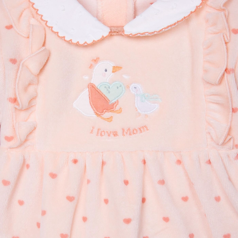 CONJUNTO  NARANJA NIÑA PILLIN (PVD308-26DAM) - 3