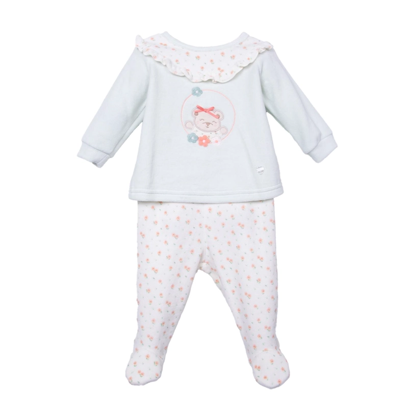 CONJUNTO  VERDE NIÑA PILLIN (PVD305-26VER) - 1