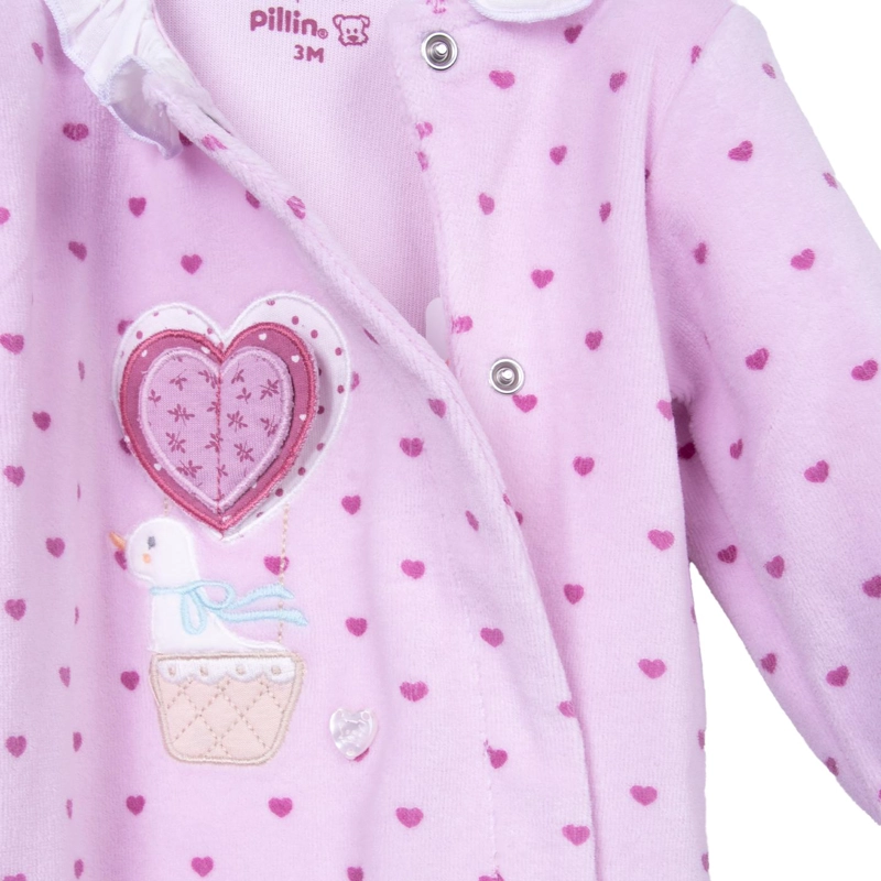 OSITO  ROSADO NIÑA PILLIN (PVD309-26MAL) - 3
