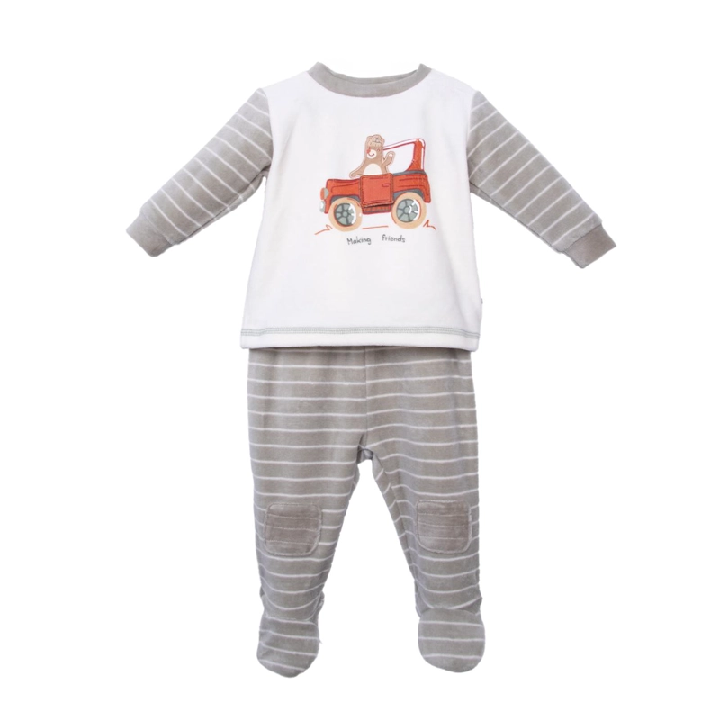 CONJUNTO  CAFE  NIÑO PILLIN (PVD318-26SAF) - 1