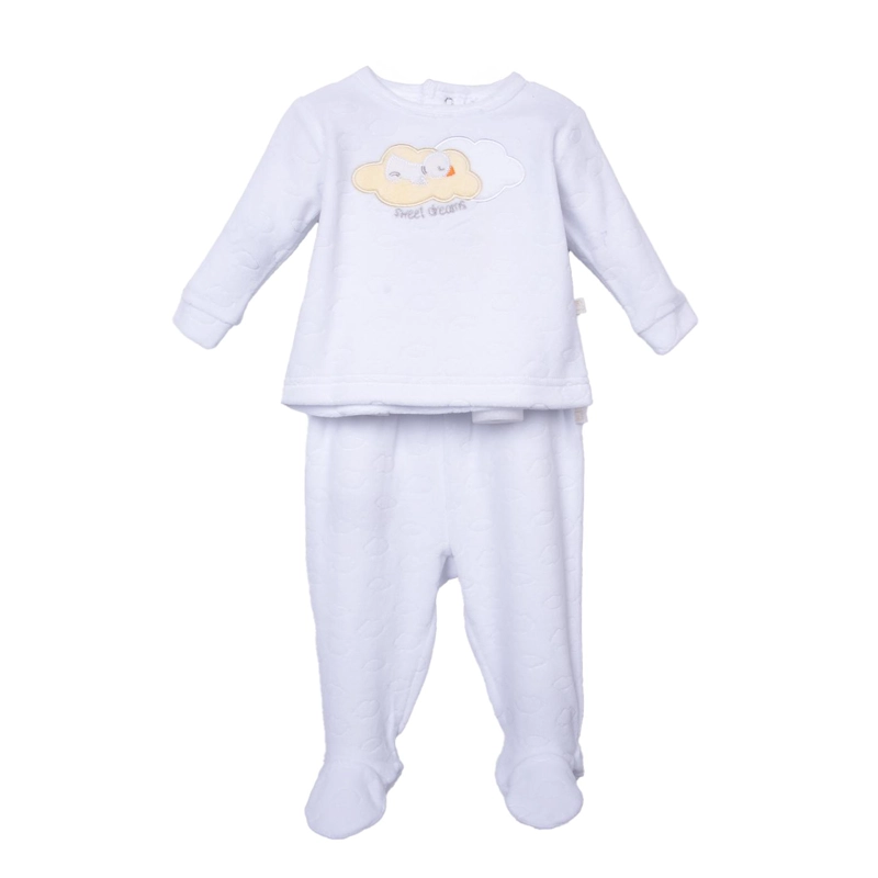 CONJUNTO RECIE N NACIDO UNISEX BLANCO UNISEX PILLIN (PVD304-26BCO) - 1
